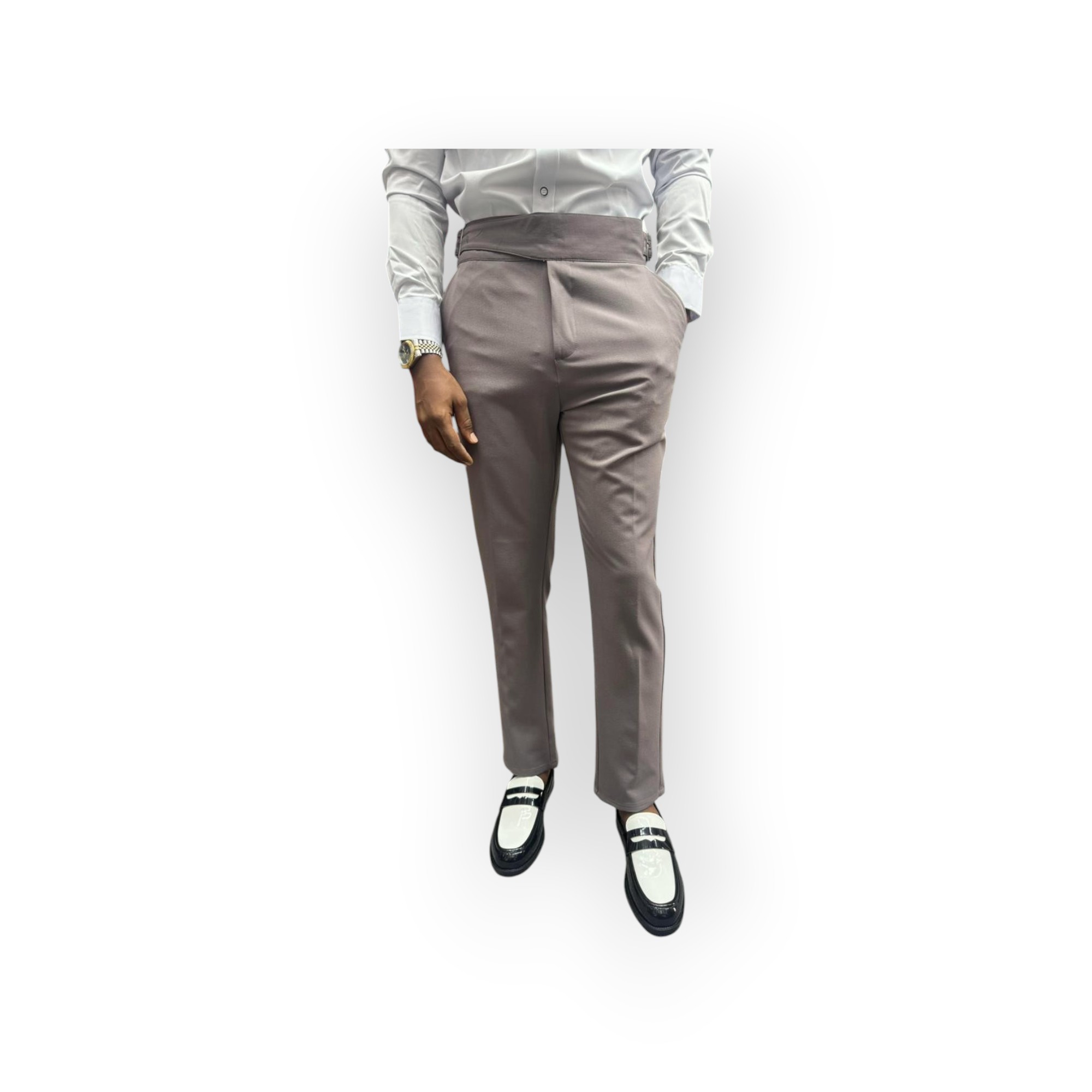 Calça Alfaiataria Slim Fit – Ajuste Lateral Executive